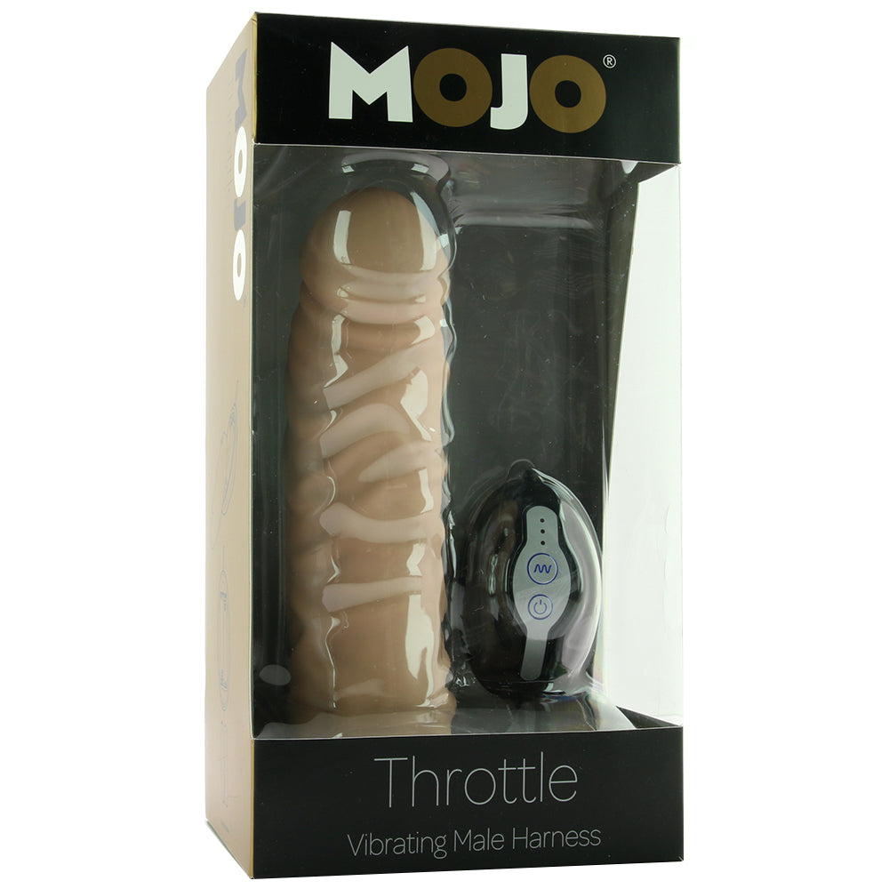Mojo Throttle Hollow Vibrating Male Harness Dildo Sex Toys > Strap-On and Harnesses - Tophatter Daily Deals