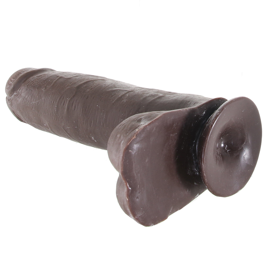 Au Naturel Huge 10 Inch Sensa Feel Dildo in Chocolate - Tophatter's Adult Products Dildo Sex Toys > Realistic Dildos - Tophatter Daily Deals