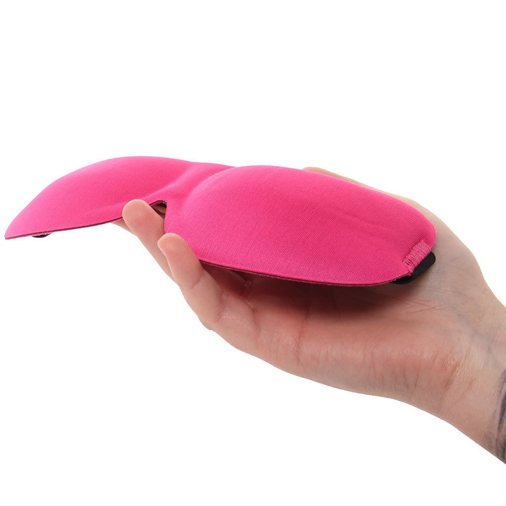 Ouch! 3D Blindfold in Pink Bondage and Fetish > Pleasure Masks and Dress Up Play - Tophatter Daily Deals