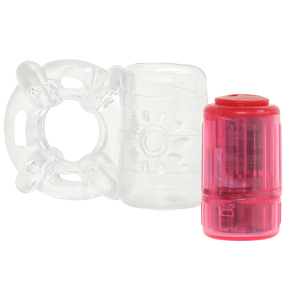 Play With Me Pleaser Rechargeable Cock Ring in Pink - Wholesale Prices (Limited Deals)