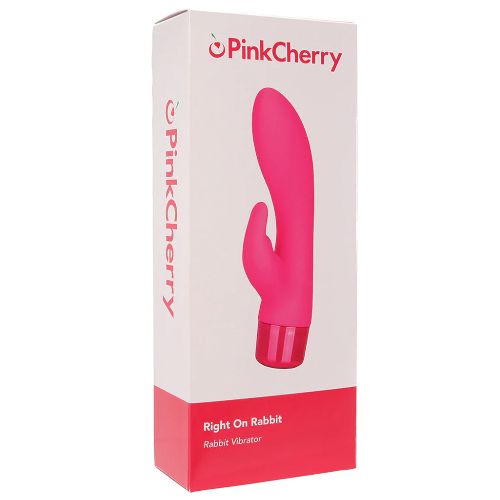 PinkCherry Right On Rabbit Silicone Dual Motor Vibe - Tophatter's Vibrator Deals Online Vibrators > Rabbit Vibrators - Tophatter Daily Deals