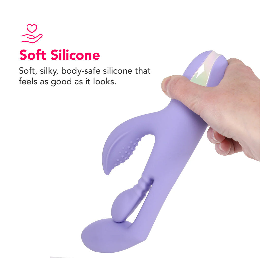 Playboy Nubbin Rubbin Rabbit Vibe Vibrators > Rabbit Vibrators - Tophatter Daily Deals