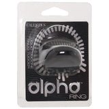 Alpha Ring Liquid Silicone Snug Tugger in Black Cock Rings - Tophatter Daily Deals