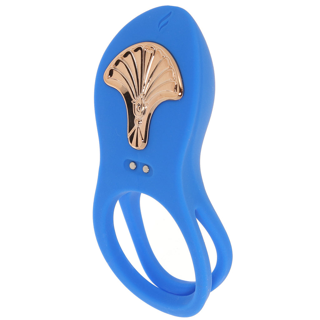 Gold Glam Vibrating Cock Ring Cock Rings - Tophatter Daily Deals