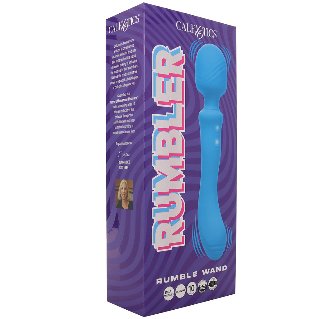 Rumbler Double Ended Wand Vibe - Tophatter's Adult Sex Toys Online Vibrators > Wands - Tophatter Daily Deals