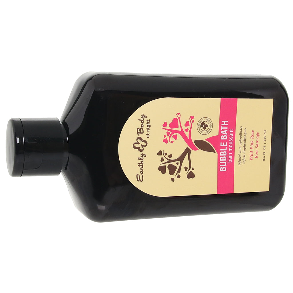 At Night Bubble Bath 8.4oz/250ml in Wild Pink Rose - Tophatter's Adult Sex Toys Online Lubes and Lotions > Hair & Skincare - Tophatter Daily Deals