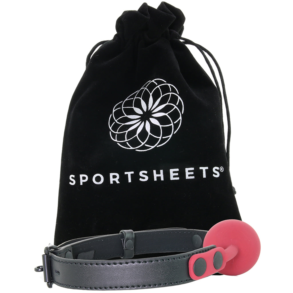 Saffron Silicone Ball Gag Bondage and Fetish > Ball Gags & Mouth Restraints - Tophatter Daily Deals