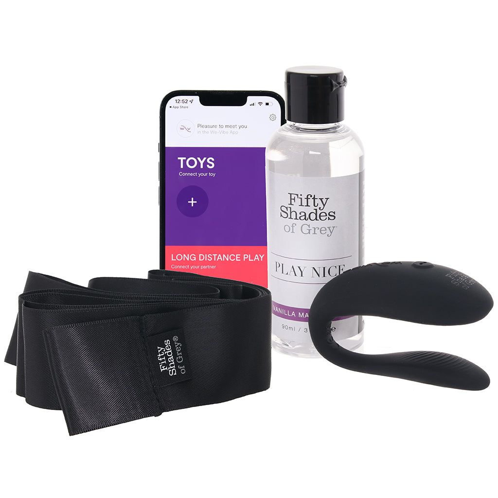Fifty Shades X We-Vibe Moving As One Couple's Kit Vibrators > G-Spot Vibrators - Tophatter Daily Deals