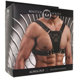 Master Series Alpha Pup Bulldog Harness in Black Bondage and Fetish > Men's Bondage Wear - Tophatter Daily Deals