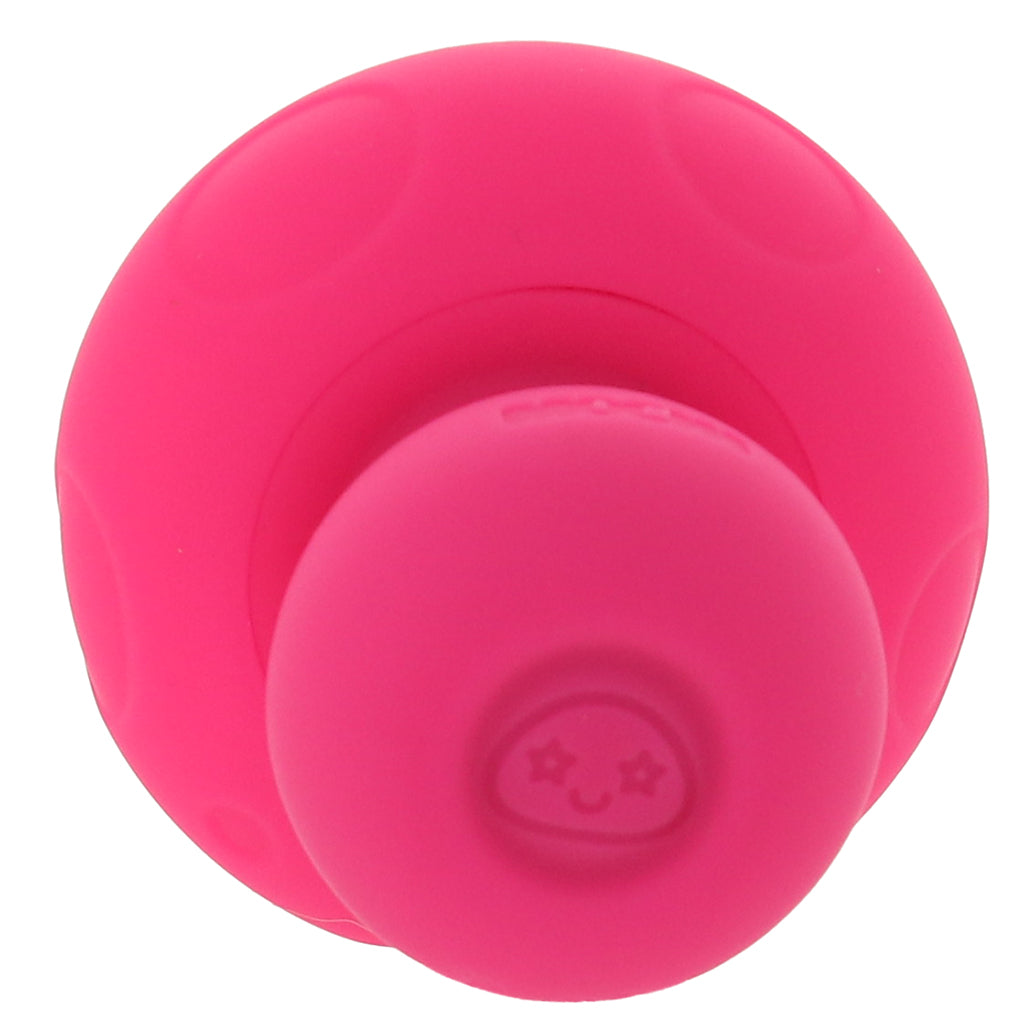 Mochi Silicone Mushroom Mini Vibe in Pink Vibrators > Clitoral Stimulators - Tophatter Daily Deals