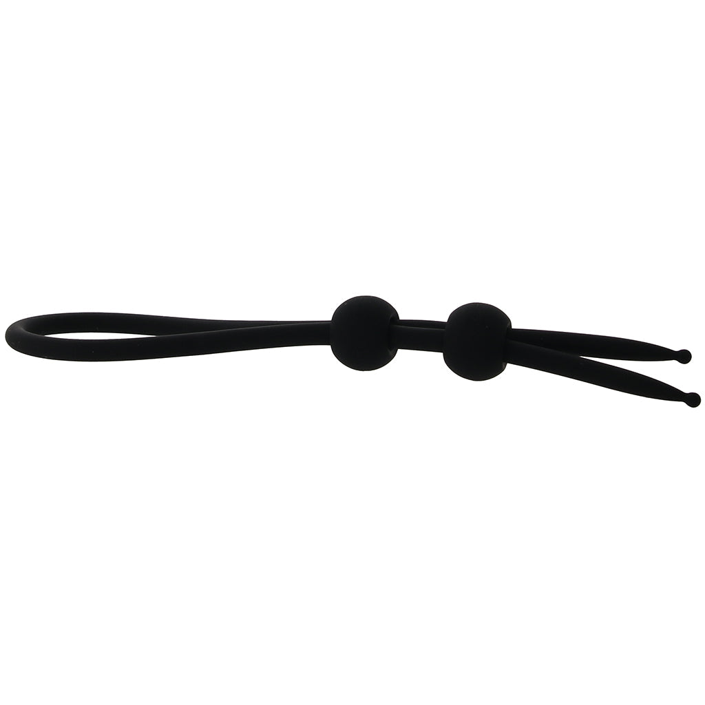Alpha Dual Stamina Lasso in Black Cock Rings - Tophatter Daily Deals