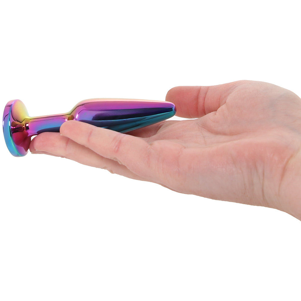 Rear Assets Medium Tapered Butt Plug in Multicolour - Tophatter's Adult Sex Toys Online Anal Sex Toys > Butt Plugs - Tophatter Daily Deals