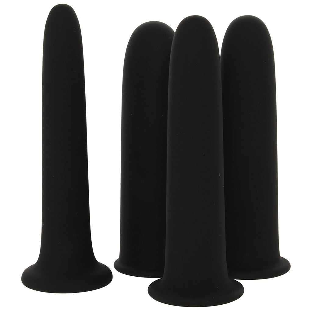 Renegade Gliders 4 Piece Stackable Dilator Set Dildo Sex Toys > Silicone Dildos - Tophatter Daily Deals