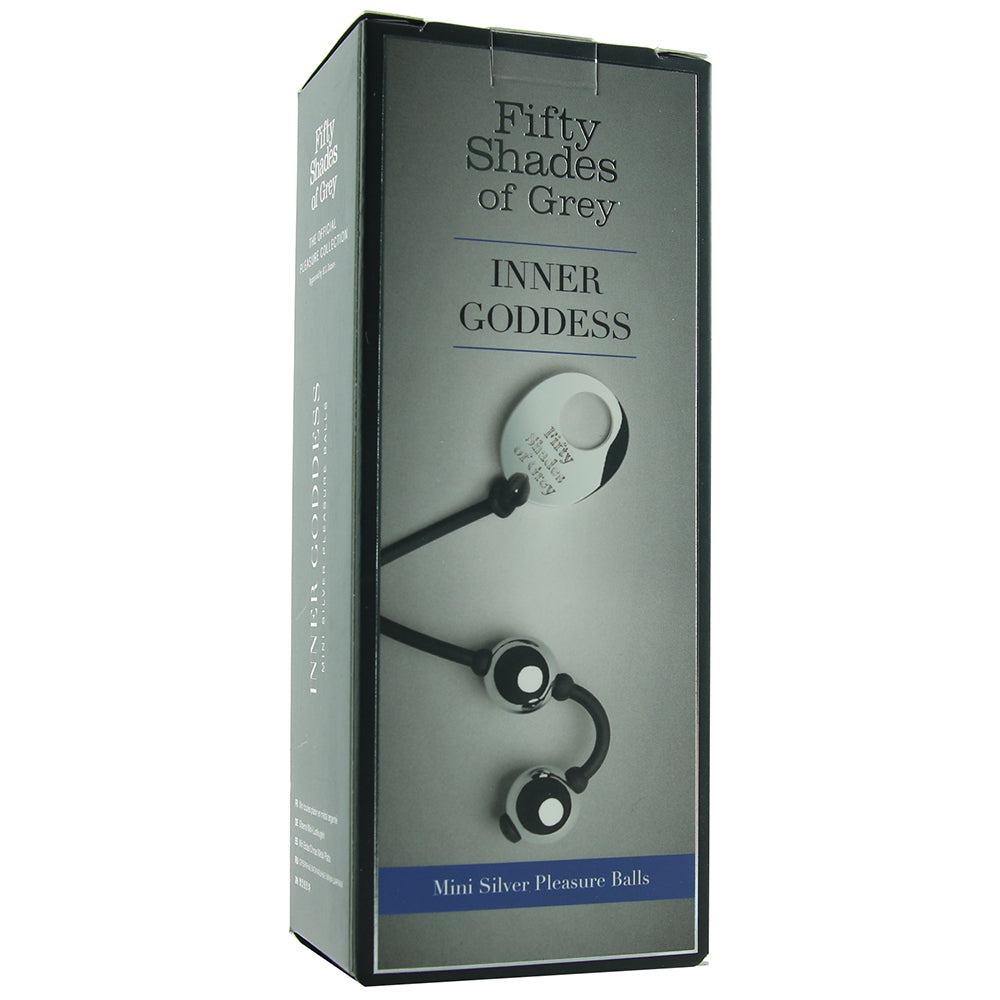 Inner Goddess Mini Silver Pleasure Balls - Tophatter's Adult Products Kegel, Ben Wa and Pelvic Health Tools - Tophatter Daily Deals