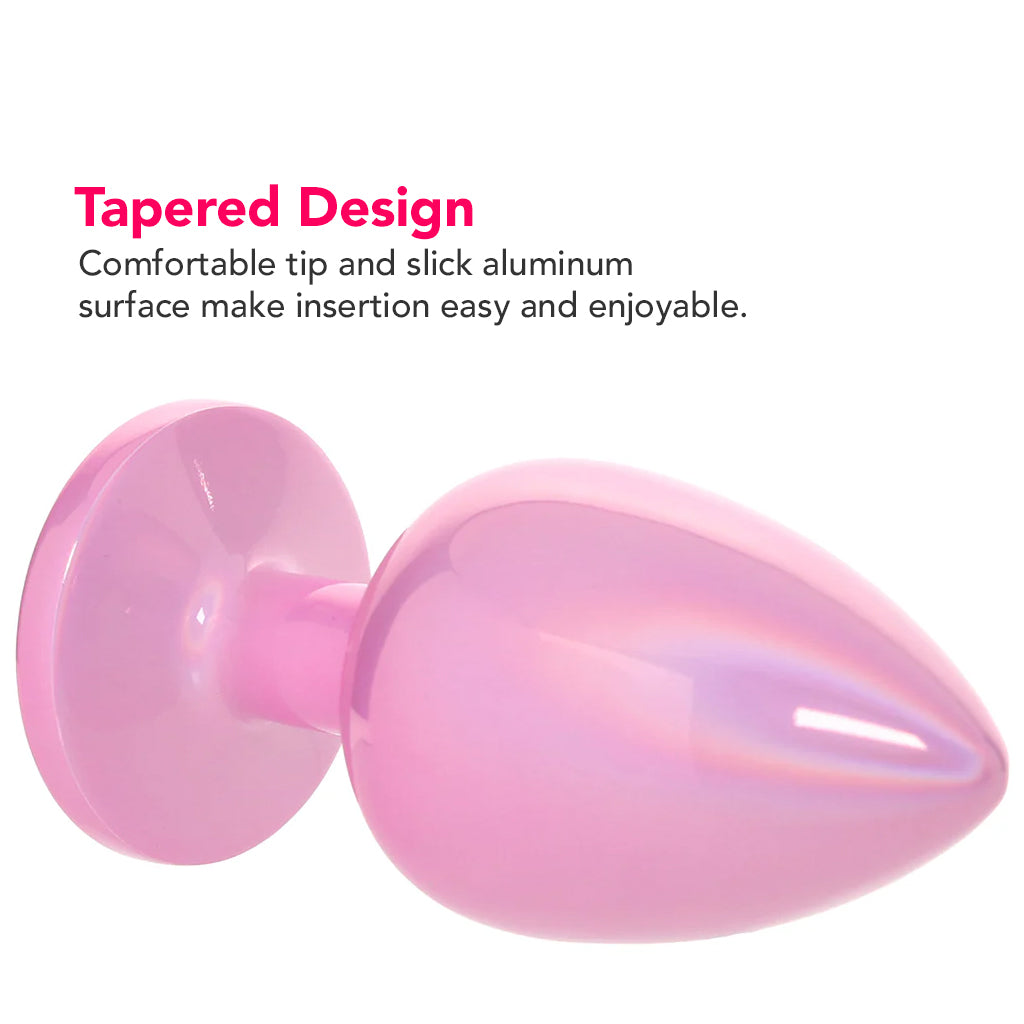 Ouch! Paris Collection Metal Anal Plug Set in Pink Anal Sex Toys > Butt Plugs - Tophatter Daily Deals
