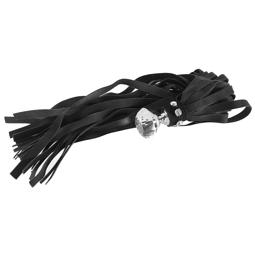 Ouch! Diamond Studded Flogger Bondage and Fetish > Whips and Crops - Tophatter Daily Deals