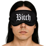 Ouch! Printed Satin Bitch Blindfold Bondage and Fetish > Pleasure Masks and Dress Up Play - Tophatter Daily Deals