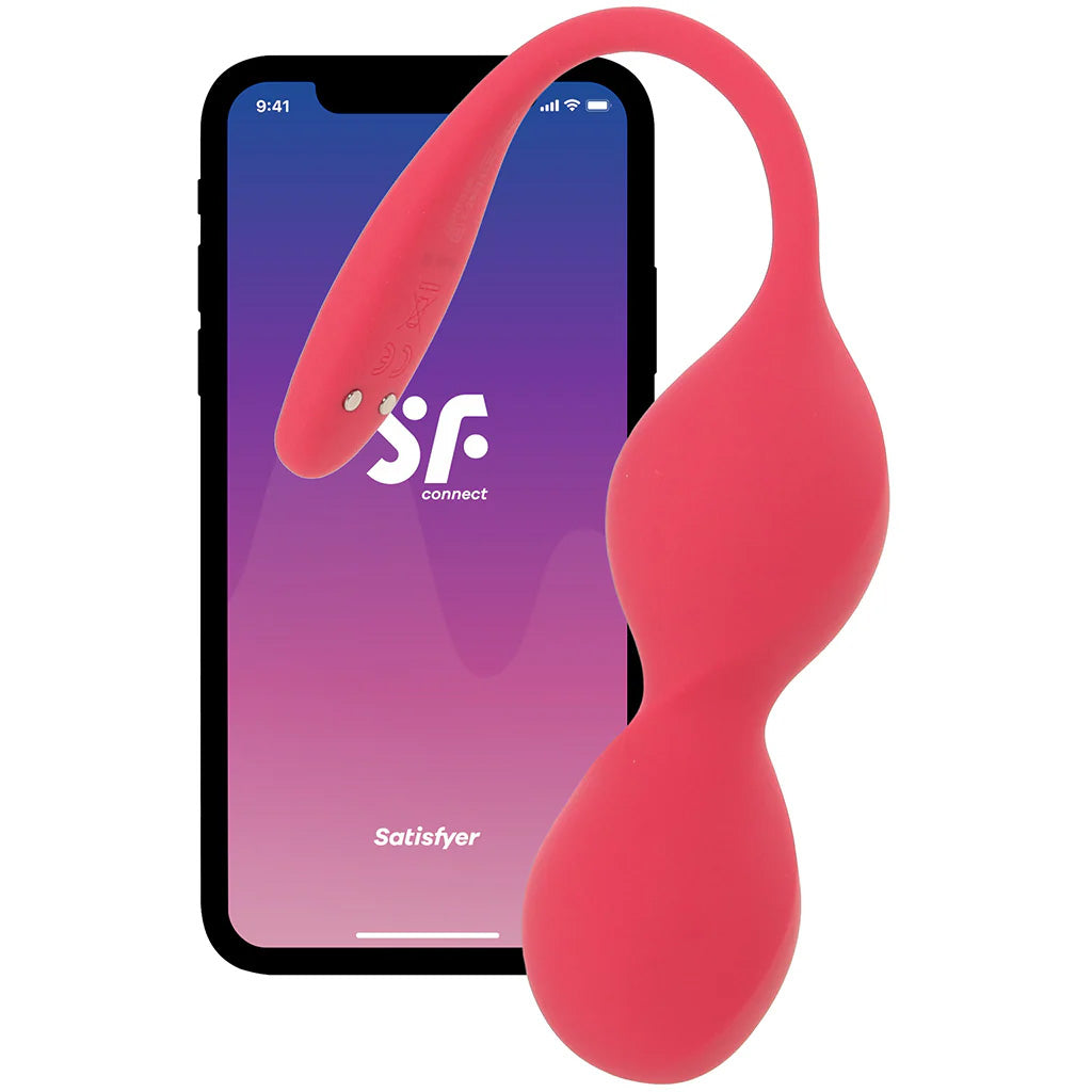 Satisfyer App Control Love Birds 2 Kegel Balls Kegel, Ben Wa and Pelvic Health Tools - Tophatter Daily Deals
