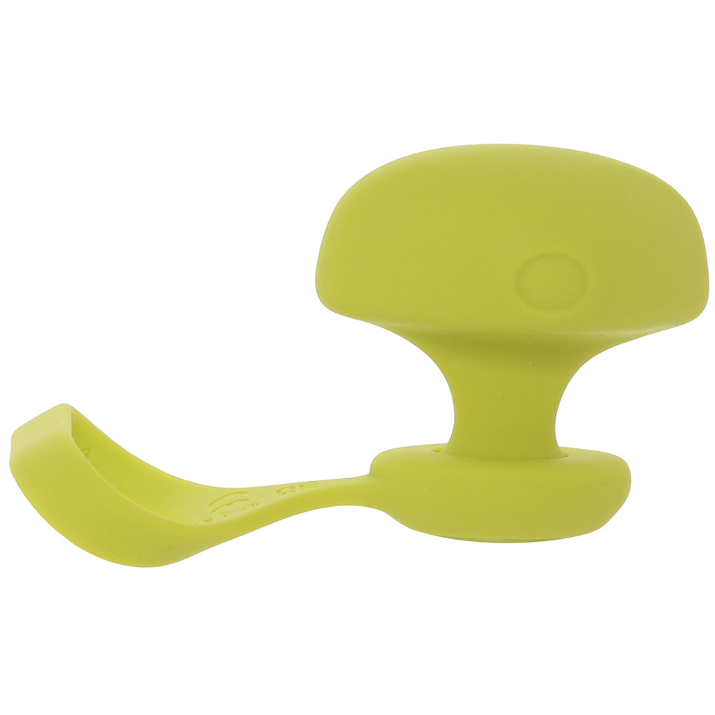 Dame Fin 2.0 Finger Vibe in Citrus - Tophatter's Adult Sex Toys Online Vibrators > Finger Vibrators - Tophatter Daily Deals