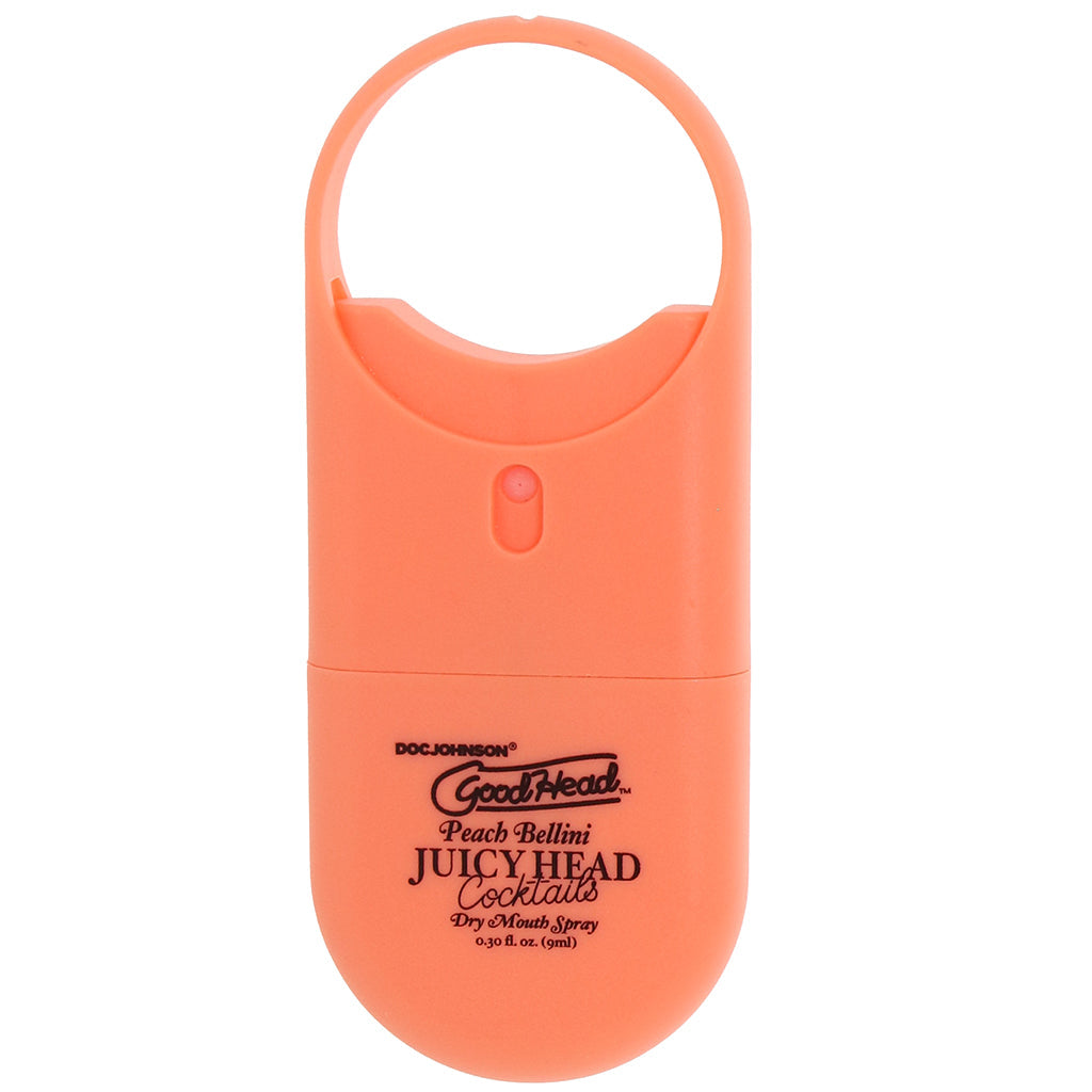 GoodHead Dry Mouth Spray To-Go in Peach Bellini Lubes and Lotions > Flavored Sex Lubes - Tophatter Daily Deals