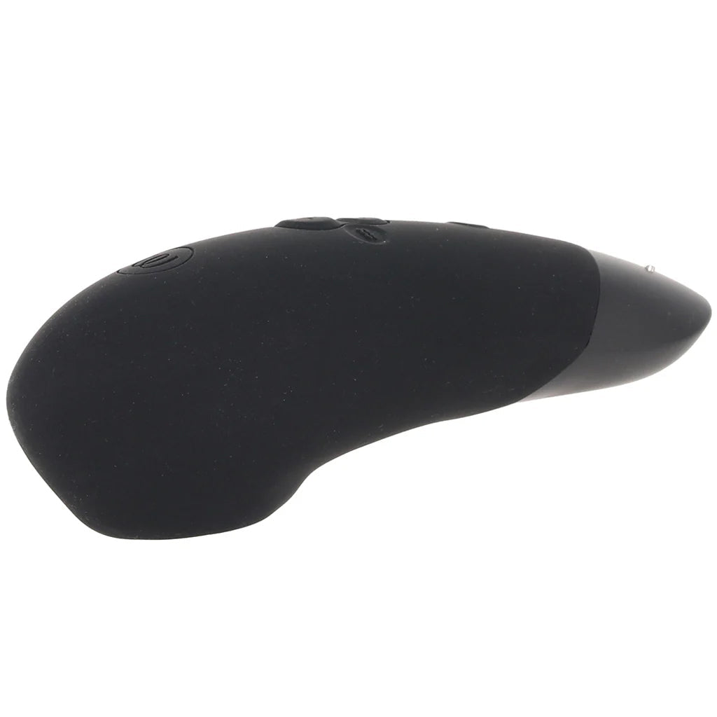 Womanizer Enhance Pleasure Air Vibe in Black Vibrators > Clitoral Suction & Stimulation - Tophatter Daily Deals