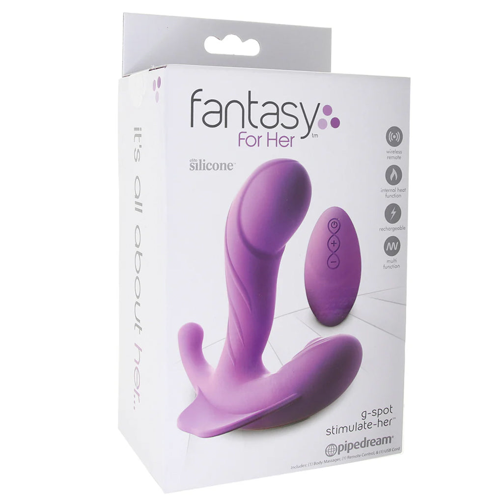 Fantasy For Her G-Spot Stimulate-Her Vibe in Purple Vibrators > G-Spot Vibrators - Tophatter Daily Deals