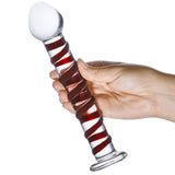 gläs 8 Inch Mr. Swirly Dildo - Tophatter's Adult Sex Toys Online Dildo Sex Toys > G-Spot Dildos - Tophatter Daily Deals