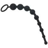 All About Anal Seamless Anal Beads in Black - Tophatter's Adult Sex Toys Online Anal Sex Toys > Anal Beads - Tophatter Daily Deals