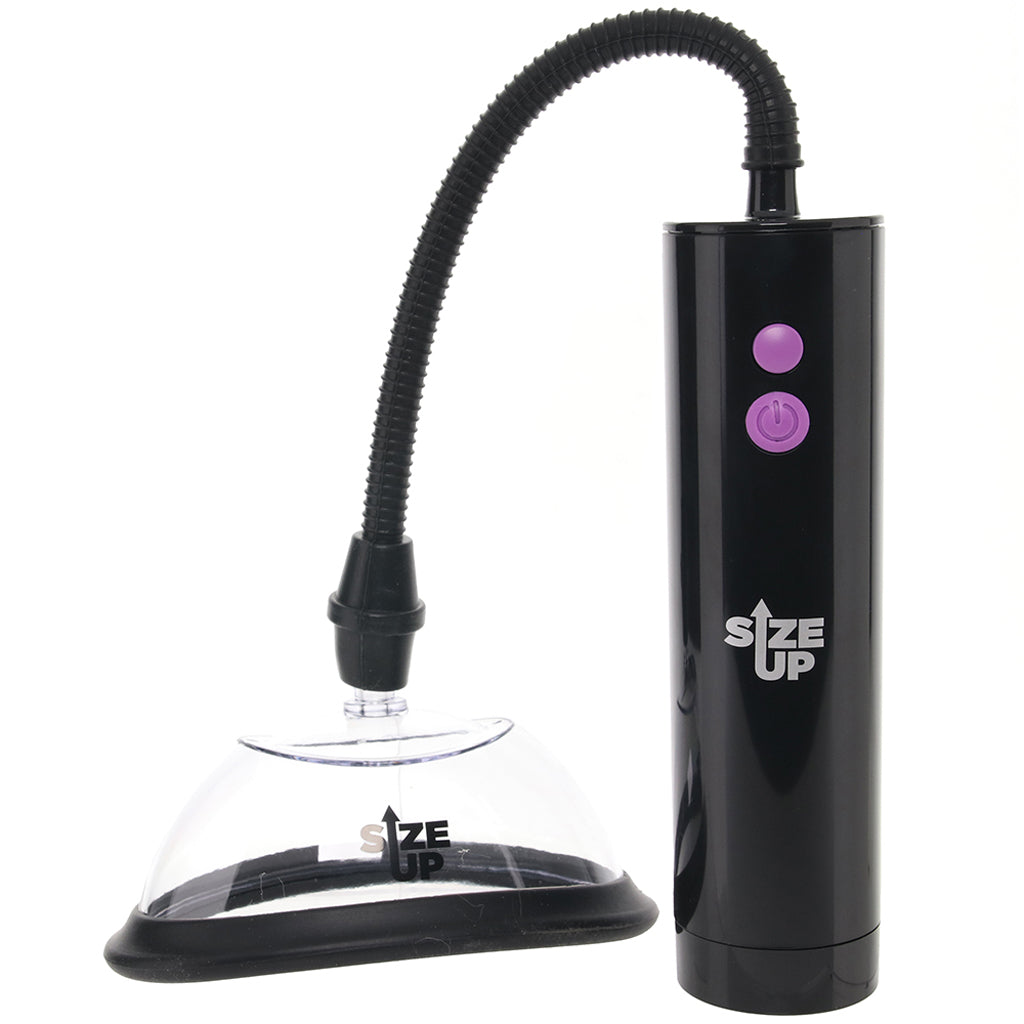 Size Up Power Plumper Automatic Pussy Pump Set - Tophatter's Adult Sex Toys Online Vibrators > Clitoral Suction & Stimulation - Tophatter Daily Deals