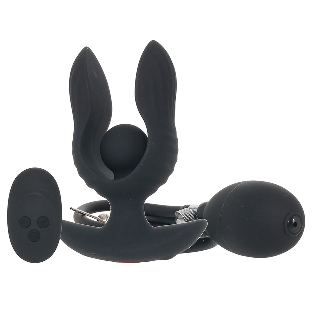 Atomic Vibrating Inflatable Plug - Tophatter's Adult Sex Toys Online Anal Sex Toys > Butt Plugs - Tophatter Daily Deals