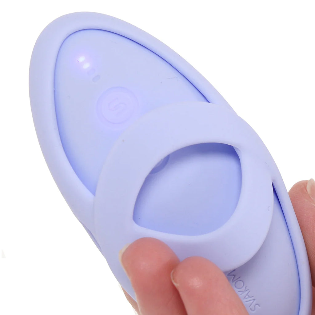 Echo 2 Flexible Panty and Finger Vibe in Sky Blue Vibrators > Finger Vibrators - Tophatter Daily Deals