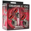 Creature Cocks Sinister Eyes Metal Butt Plug Set Anal Sex Toys > Butt Plugs - Tophatter Daily Deals