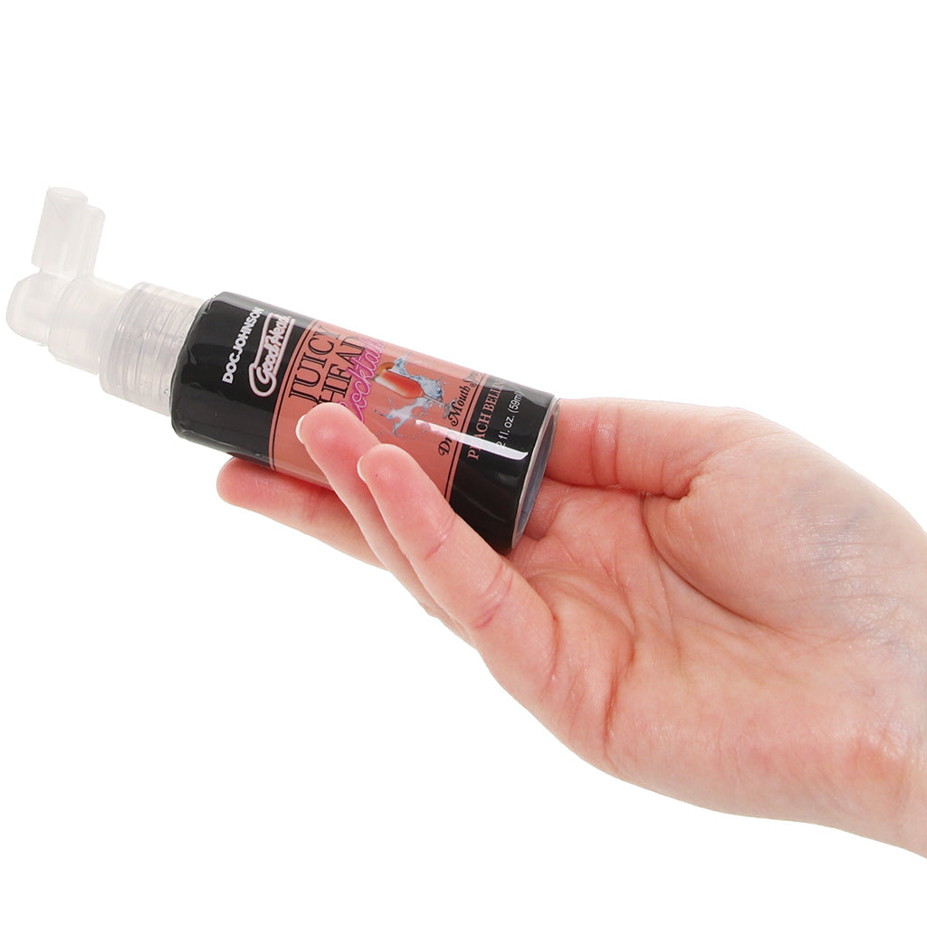 GoodHead Juicy Mouth Spray 2oz/59ml in Peach Bellini Lubes and Lotions > Flavored Sex Lubes - Tophatter Daily Deals
