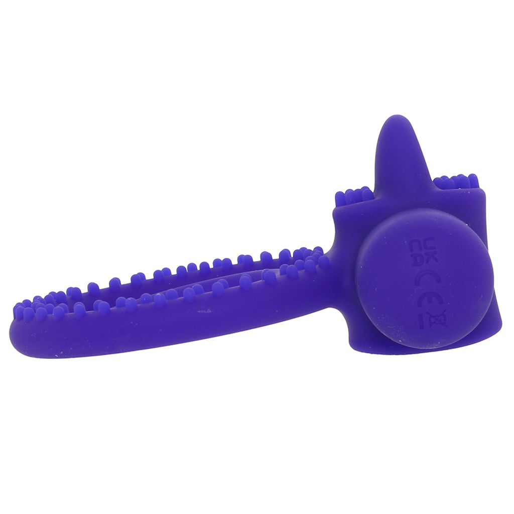 Dual Climaxer Vibrating Ring Cock Rings - Tophatter Daily Deals