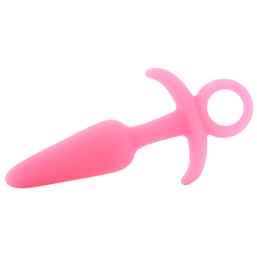 Firefly Prince Small Butt Plug in Glowing Pink - Tophatter's Adult Products Anal Sex Toys > Butt Plugs - Tophatter Daily Deals