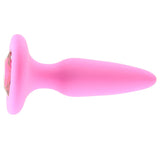 Glams Mini Pink Gem Silicone Butt Plug Anal Sex Toys > Butt Plugs - Tophatter Daily Deals
