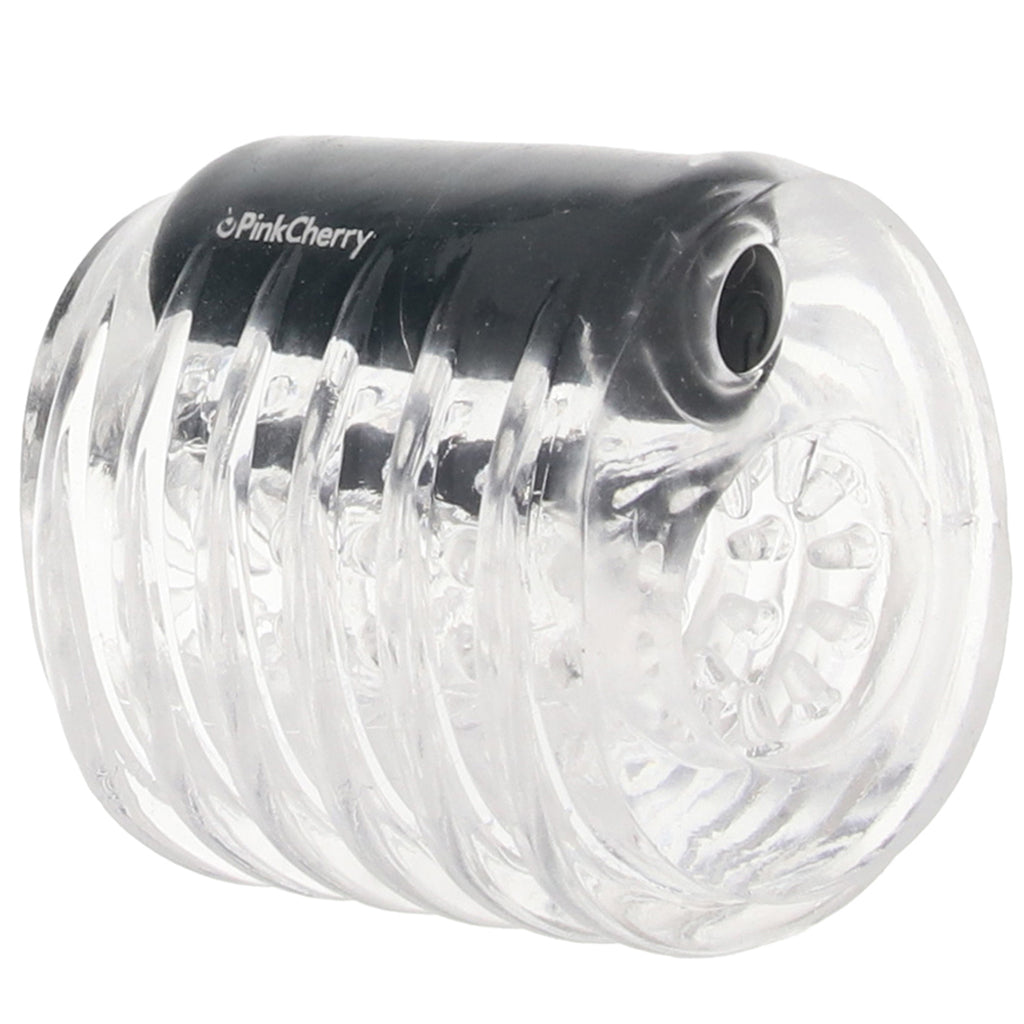 PinkCherry Sensation Vibrating Blowjob Stroker - Tophatter's Adult Products Male Masturbators > Discreet Masturbators - Tophatter Daily Deals