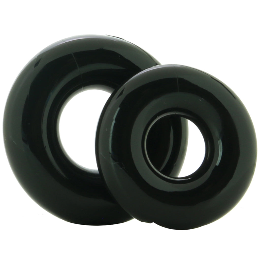 Renegade Double Stack Cock Rings in Black Cock Rings - Tophatter Daily Deals