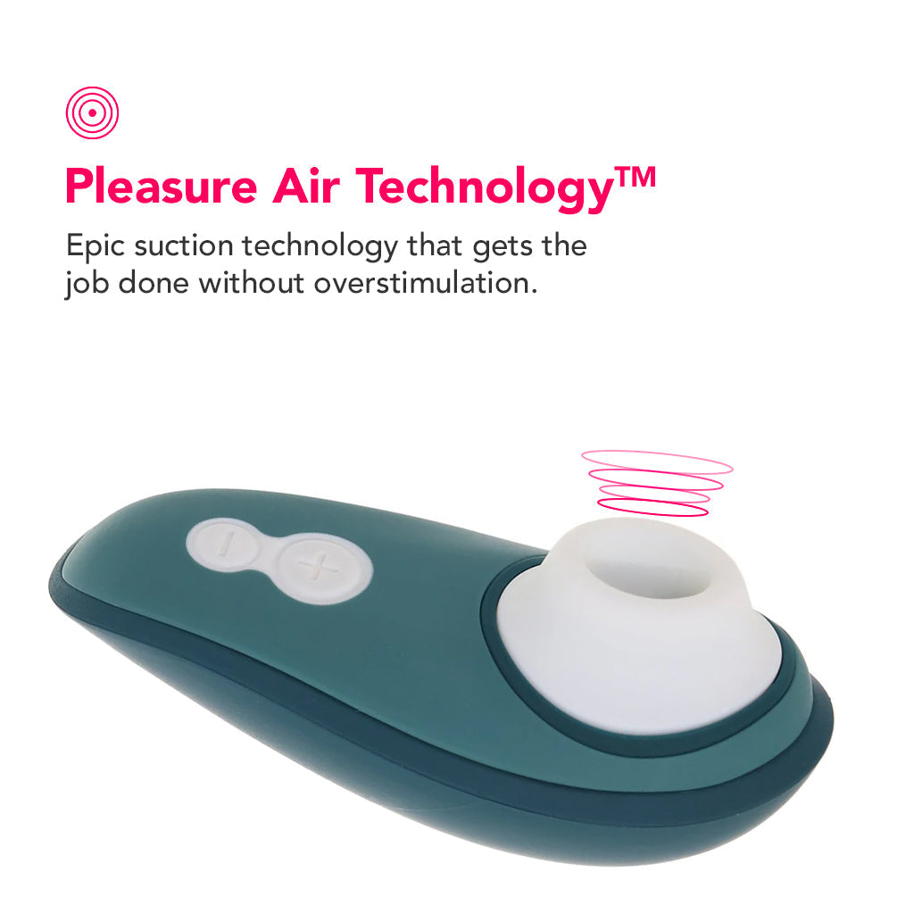 Womanizer Liberty 2 Clitoral Stimulator in Dark Petrol Vibrators > Clitoral Stimulators - Tophatter Daily Deals