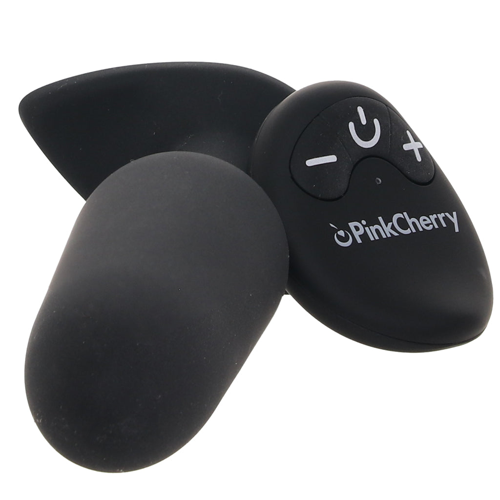 PinkCherry Remote Control Vibrating Butt Plug - Tophatter's Adult Sex Toys Online Anal Sex Toys > Butt Plugs - Tophatter Daily Deals