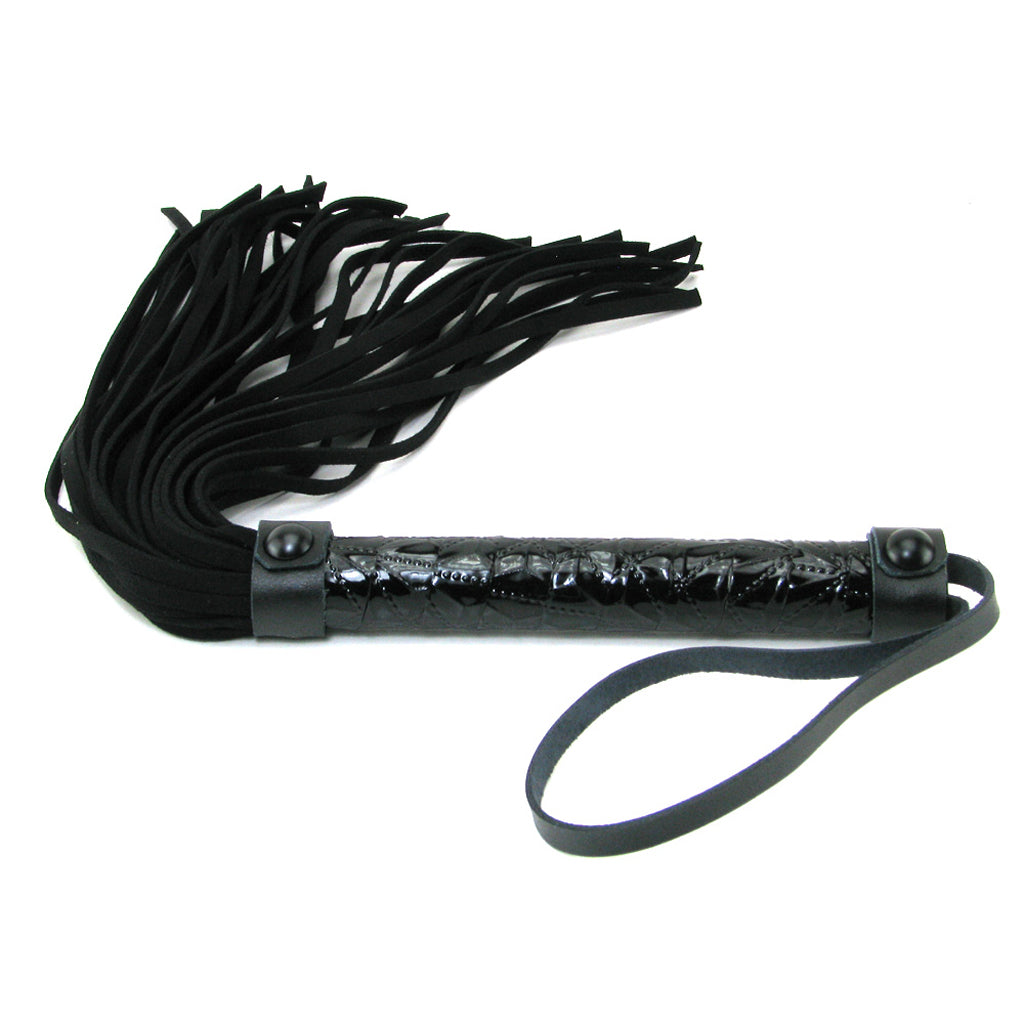 Sinful Whip in Black - Tophatter's Adult Products Bondage and Fetish > Whips and Crops - Tophatter Daily Deals