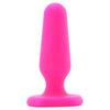 All About Anal Seamless Silicone 3 Inch Butt Plug in Pink Anal Sex Toys > Anal Beads - Tophatter Daily Deals