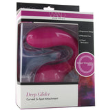 Wand Essentials Deep Glider Curved G-Spot Attachment Vibrators > Wands - Tophatter Daily Deals
