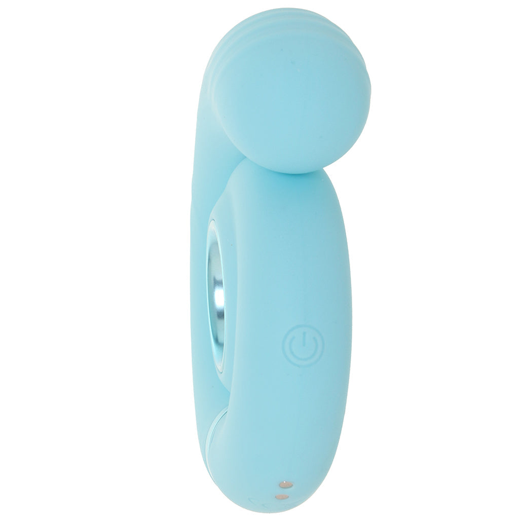 Loveline Gyre Vibrating Swirl Vibe in Blue Vibrators > G-Spot Vibrators - Tophatter Daily Deals