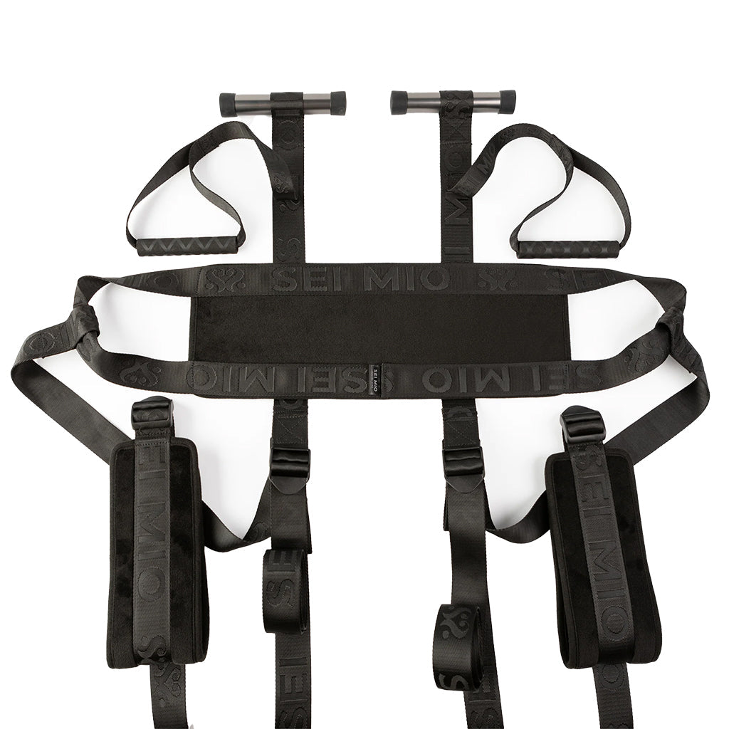Sei Mio Behind Closed Doors Sex Swing - Tophatter's Adult Sex Toys Online Bondage and Fetish > Restraints - Tophatter Daily Deals