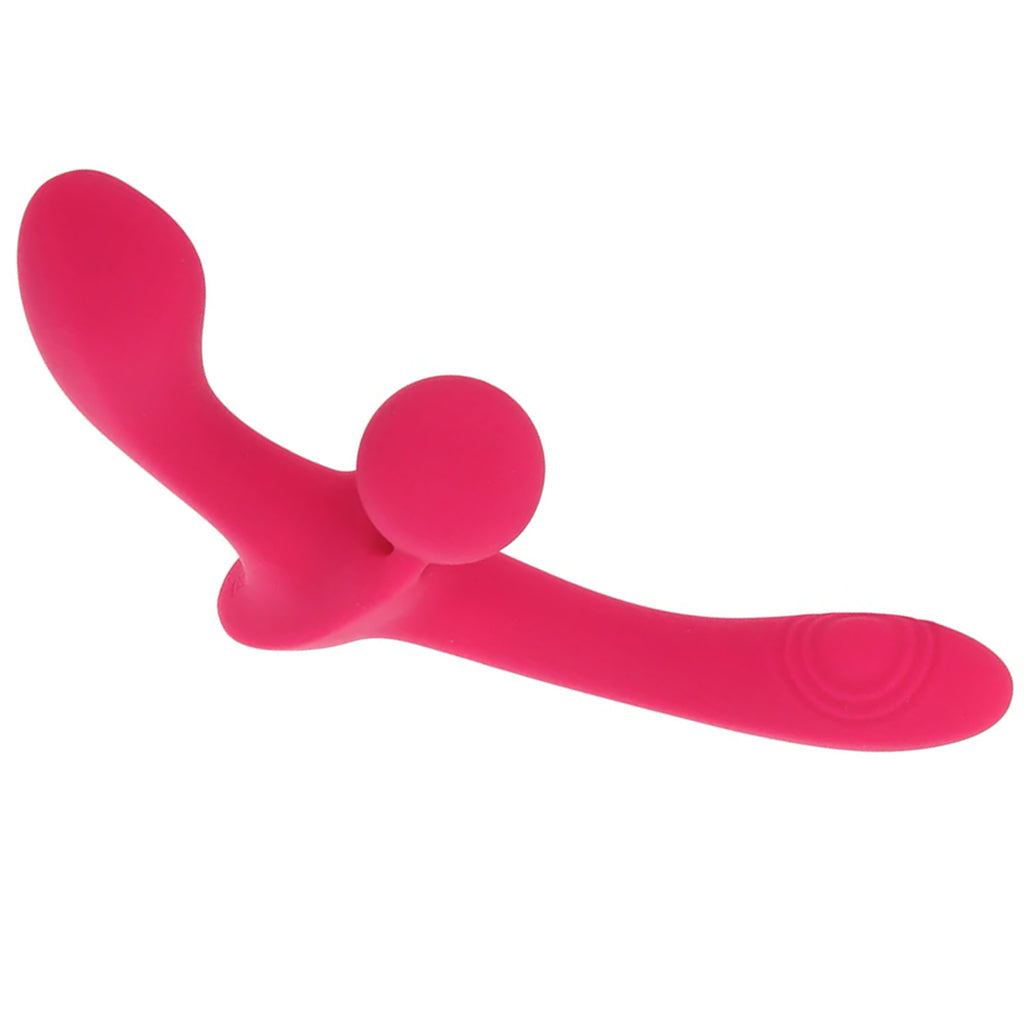 Together Double Tap Strapless Strap-On Vibe - Tophatter's Vibrator Deals Online Dildo Sex Toys > Strap-On and Harnesses - Tophatter Daily Deals