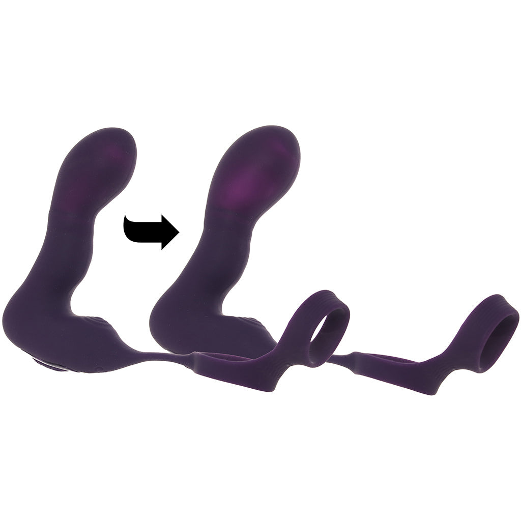 The Royale Inflatable P-Spot Vibe Anal Sex Toys > Prostate Massagers - Tophatter Daily Deals