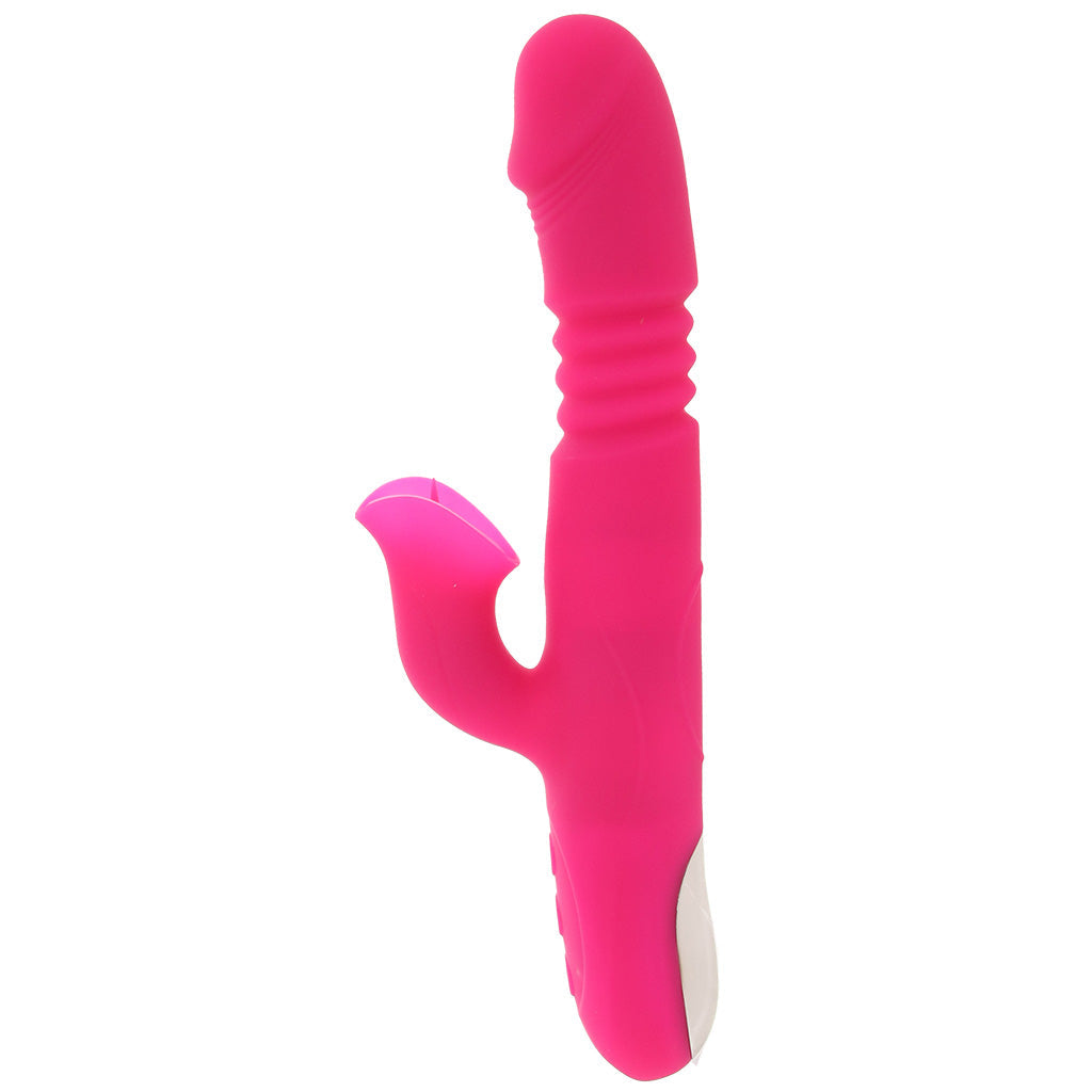 The Royale Passion Heat Thrusting & Rotating Rabbit Vibe - Tophatter's Vibrator Deals Online Vibrators > Rabbit Vibrators - Tophatter Daily Deals