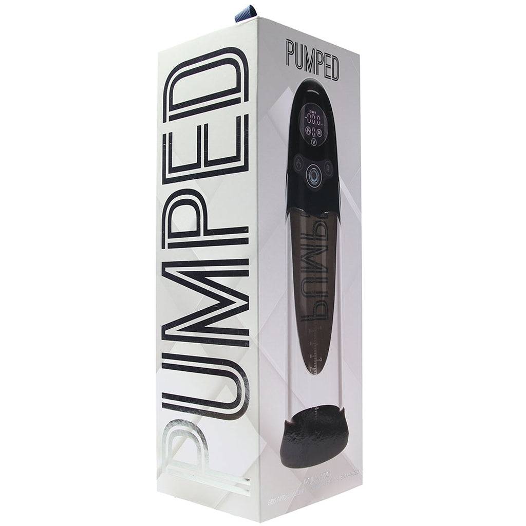 Pumped Aqua Pro AI Penis Pump in Black - Wholesale Prices (Limited Deals)