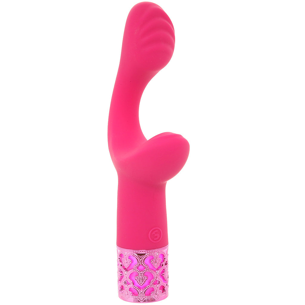 Royal Gems Majestic Vibe in Pink Vibrators > Rabbit Vibrators - Tophatter Daily Deals